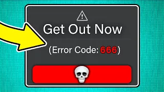 CREEPIEST ERRORS on ROBLOX