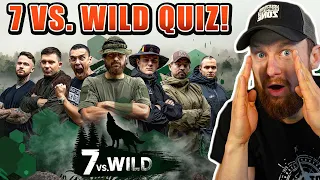 Könnt ihr euch ERINNERN? - 7 VS. WILD: Das Quiz zur 1. Staffel | Fritz Meinecke reagiert