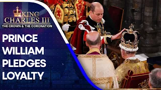King Charles III's Coronation: Prince William pledges his loyalty, bows down before his father