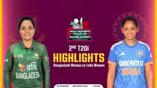 Highlights | 2nd T20i | Bangladesh Women vs India Women