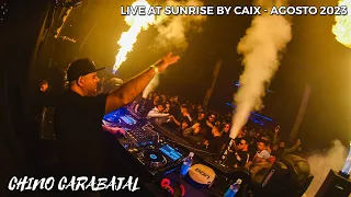 CHINO CARABAJAL 💥LIVE AT SUNRISE BY CAIX - WARM TAITO TIKARO💥 AGOSTO 2023 🔴 (Tech House Session )