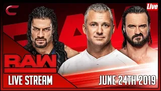 WWE RAW Live Stream June 24th 2019 Live Reaction Conman167