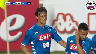 NAPOLI 5-1 CARPI  ALL GOALS &  HIGHLIGHTS    FRIENDLY MATCH 23/07/2018