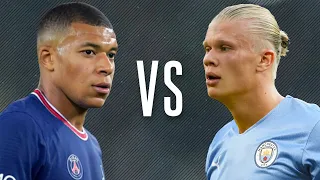 Kylian Mbappé vs Erling Haaland • Mejores Jugadas, Goles y Asistencias