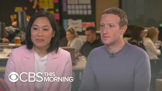 Mark Zuckerberg and Priscilla Chan on the Chan Zuckerberg Initiative, breaking up Facebook