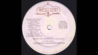 The Chuck Davis Orchestra - The ‎Spirit Of Sunshine