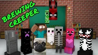 MONSTER SCHOOL : BREWING CREEPER - MINECRAFT ANIMATION