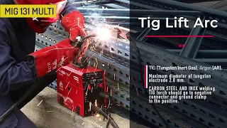 Main features of Stayer's MIG 131 and 165 MULTI multifunction welding equipment