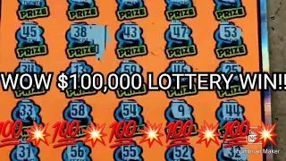 💥💥💥$100,000 Enormous Claimer win! My biggest win ever  showing  it again  I was so excited.💥💥💥💥