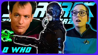 🖖STAR TREK TNG 2x16 Q Who REACTION