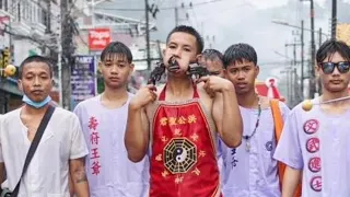 VEGETARIAN FESTIVAL phuket THAILAND