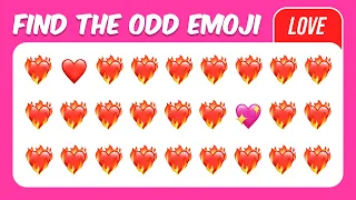 Find the ODD Emoji out - Romantic Edition 😍💓❤️‍🔥