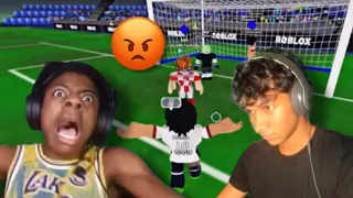 VISUBAL TURNS TO ISHOWSPEED WHILE PLAYING ROBLOX | TPS ULTIMATE SOCCER