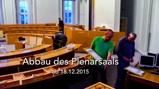 Plenarsaal zieht um: Landtag wird saniert #1