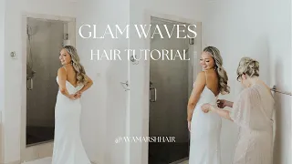 GLAM WAVES HAIR TUTORIAL