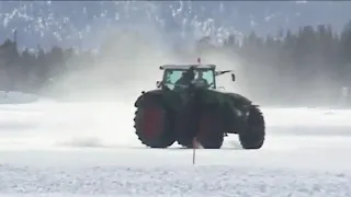 Fendt Traktör ABS Fren Testi/ Çok Başarılı Olmuş (fendt tractor ABS)