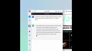 AI IN THE BROWSER | ChatGPT  in Opera soon