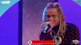 Trippie Redd perform "The Nether" at Halloween Rolling Loud 2020