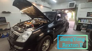 SsangYong Rexton II 2.7 diesel. Помилка С1101 ABS, EBD. Відсутність живлення.