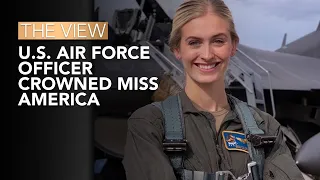 U.S. Air Force Officer Crowned Miss America | The View