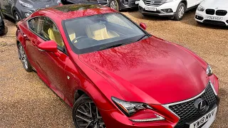 LEXUS RC2.5L 300H F SPORT PREMIER LSS PLUS 2d 220 BHP