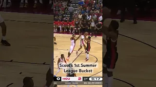 #3 Overall Pick Scoot Henderson Creates Space for His 1st Summer League Bucket 👀 | #Shorts