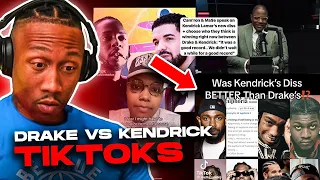 Kendrick Lamar (Euphoria)& Drake DISS TIKTOK Reaction!! What are the STREETS Saying‼️