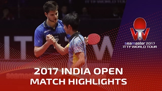 2017 India Open Highlights: Dimitrij Ovtcharov vs Koki Niwa (1/2)