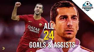 Henrikh Mkhitaryan - All 24 Goals & Assists for Roma So Far