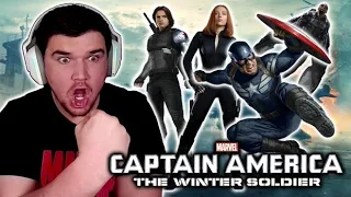 FIRST TIME WATCHING Captain America The Winter Soldier Movie Reaction
