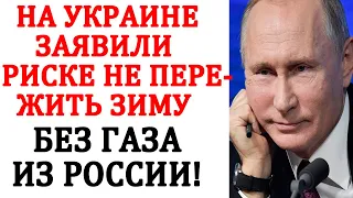 В Киеве сообщили о риске не пережить зиму без российского газа 29.09.2021