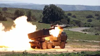 M142 HIMARS Rocket Shoot (4K)