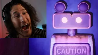 Markiplier losing his sanity while playing FNaF Security Breach RUIN...