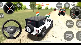 Mahindra Thar Driving 😎 Indian car simulator 🎮 Car Games #indiancarsimulator