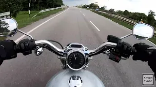 2012 Harley Davidson Sportster 1200 Custom XL1200C - RAW Onboard Riding Sound | MotoPage