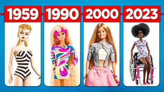 Barbie Evolution 1959 - 2023