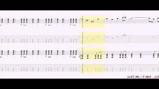 Avenged Sevenfold Tabs - Strength Of The World (distortion)