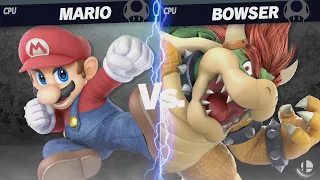 Super Smash Bros. Ultimate | Mario VS Bowser