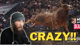 First Time Reacting To Bull Riding