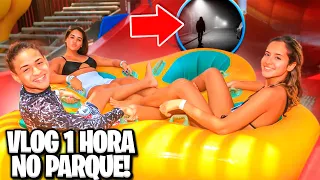 1 HORA DE VLOG NO PARQUE AQUÁTICO - ALGO BIZARRO ACONTECEU !!!