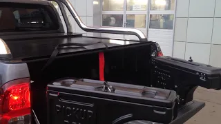 Ящик поворотный в кузов пикапа