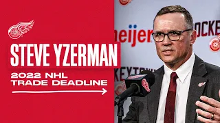 Steve Yzerman | 2022 NHL Trade Deadline