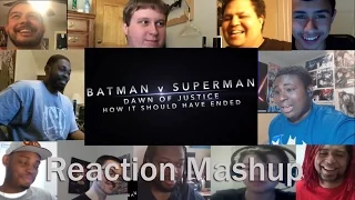 How Batman v Superman  Dawn of Justice : Should Have Ended REACTION MASHUP