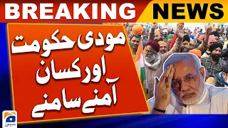 Modi Government and Farmers face to face - Farmers Protest | Geo News