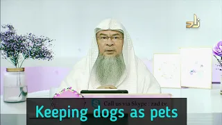 Keeping dogs as pets or for security reasons - Assim al hakeem