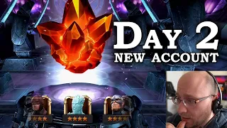 Day 2 Recap - Things are Heating Up! - New Account Challenge | Marvel Contest of Champions