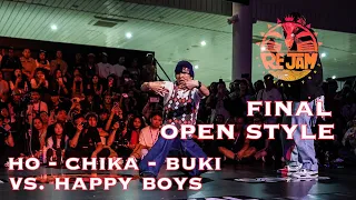 HO - CHICA - BUKI vs HAPPY BOYS | FINAL OPEN STYLE 3vs3 | RADIKAL FORZE JAM 2024