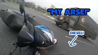 "My Arse!" UK Bikers vs Stupid, Angry People and Bad Drivers #98