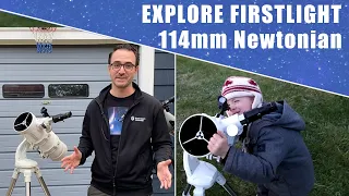 Explore Firstlight 114mm Newtonian Telescope - Full Review