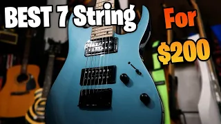 The BEST 7 STRING GUITAR! for $200!!! Ibanez GRG7221M GRG Review